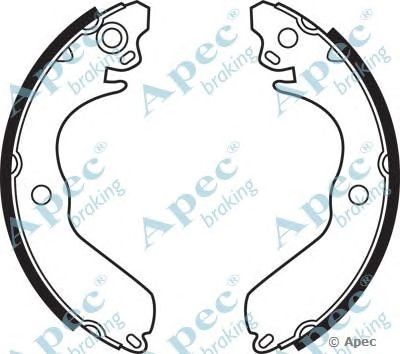 APEC BRAKING shu501 -  Комплект тормозных колодок